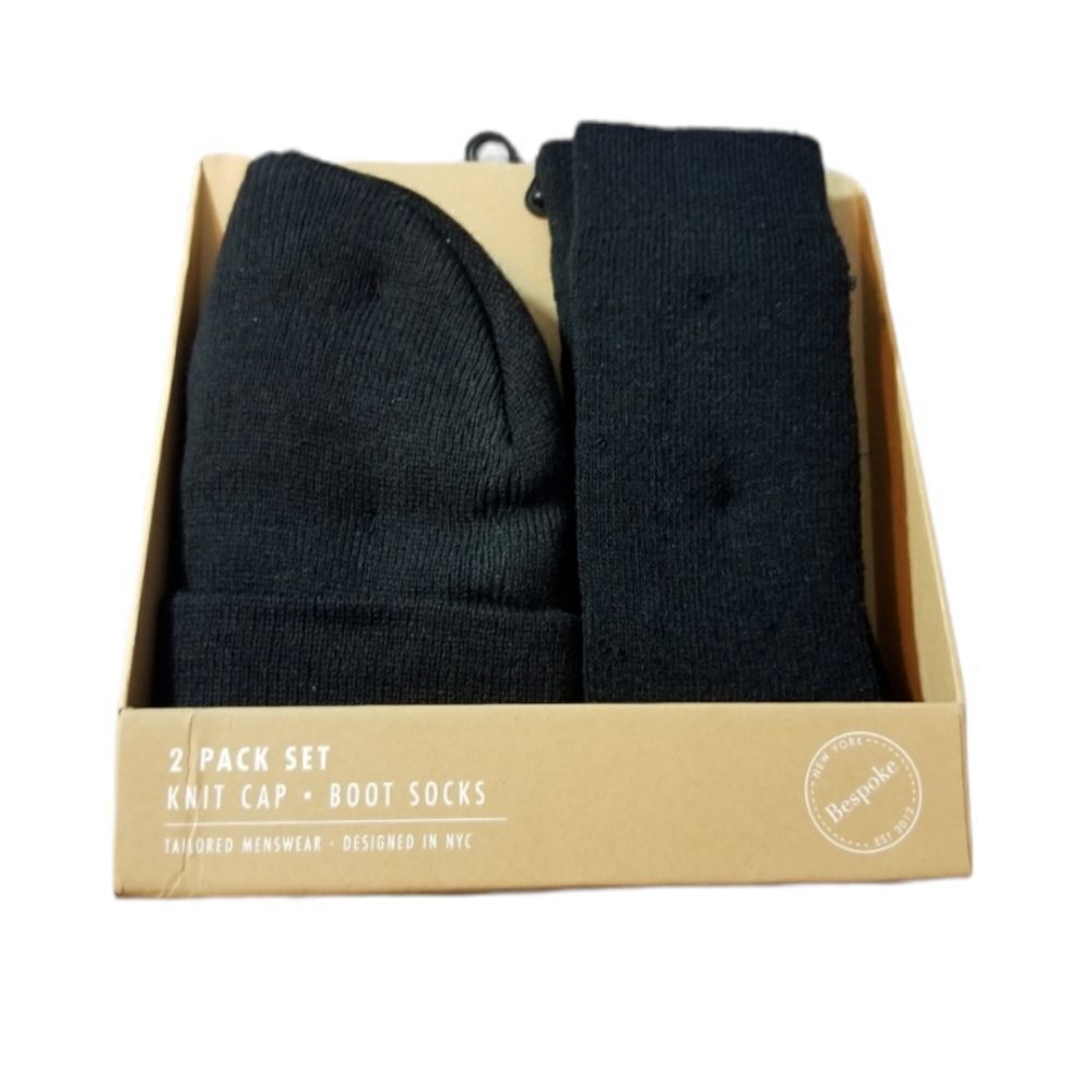 Bespoke 2 Piece Men's Hat & Boot‎ Sock Set